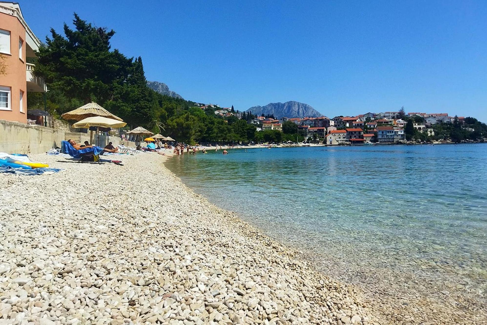Apartments By The Sea Podaca, Makarska - 6874 Kültér fotó